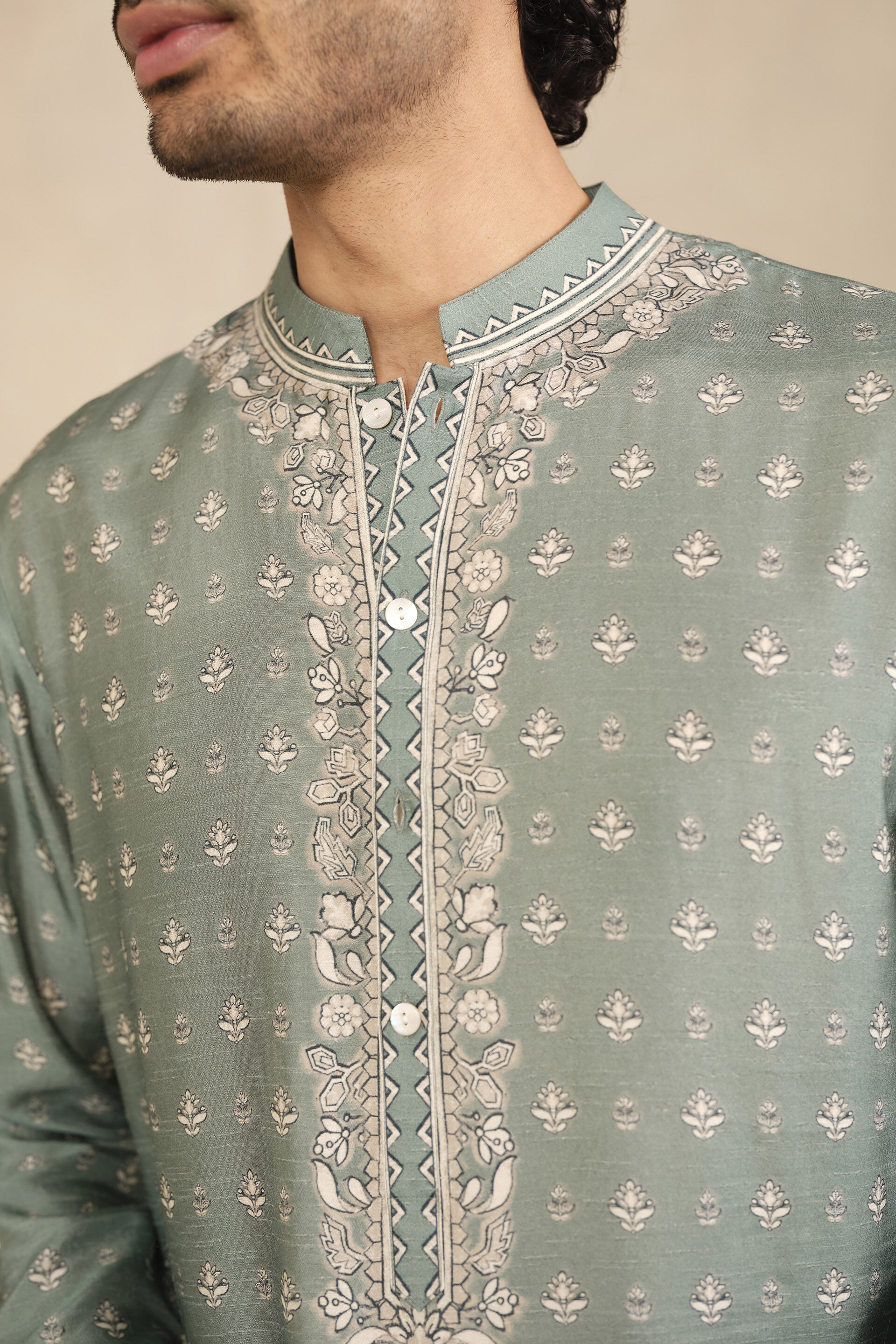 Almog Kurta - Mist Blue, Mist Blue, image 5